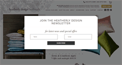 Desktop Screenshot of heatherlydesign.com.au